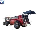 Tractor mounted pto manure fertilizing spreader